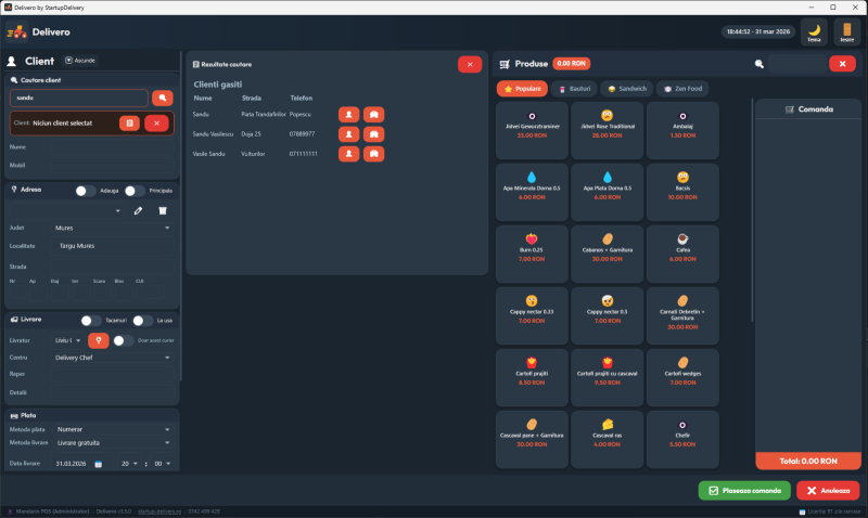 Delivero Căutare Clienți